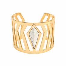 Howlite Statement Cuff