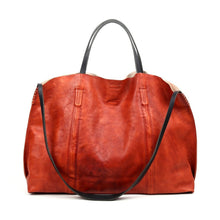 Forest Island Leather Tote