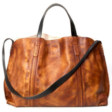 Forest Island Leather Tote