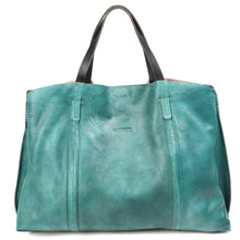 Forest Island Leather Tote