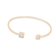 Rose Square Ends Bangle