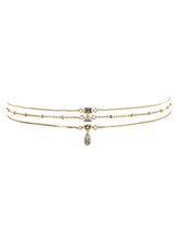 Hanging Stones Choker Set