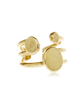 Triple Disc Cuff Ring
