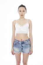 Ribbon & Mesh Bralette