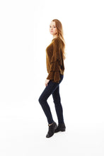 Umber Ruffle Sweater