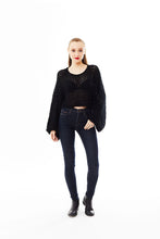 Candace Crochet Crop Sweater