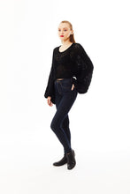 Candace Crochet Crop Sweater