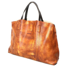 Forest Island Leather Tote