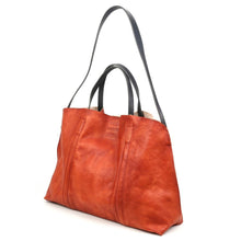 Forest Island Leather Tote