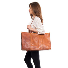 Sandstorm Leather Tote