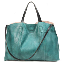 Forest Island Leather Tote