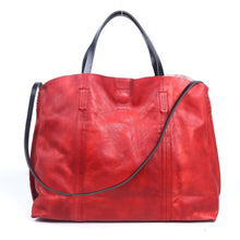 Forest Island Leather Tote