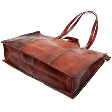 Sandstorm Leather Tote
